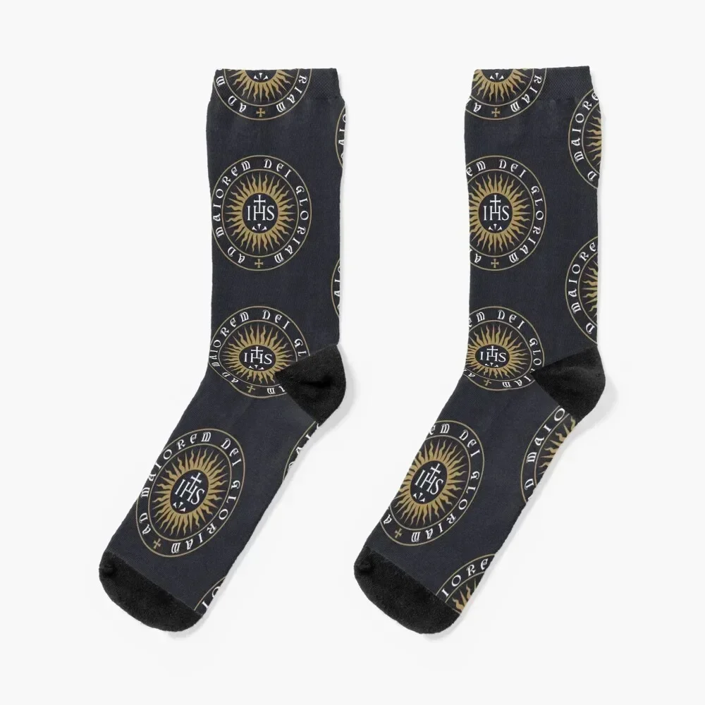 

Ignatius of Loyola Society of Jesus Socks Christmas christmas gift Socks Female Men's