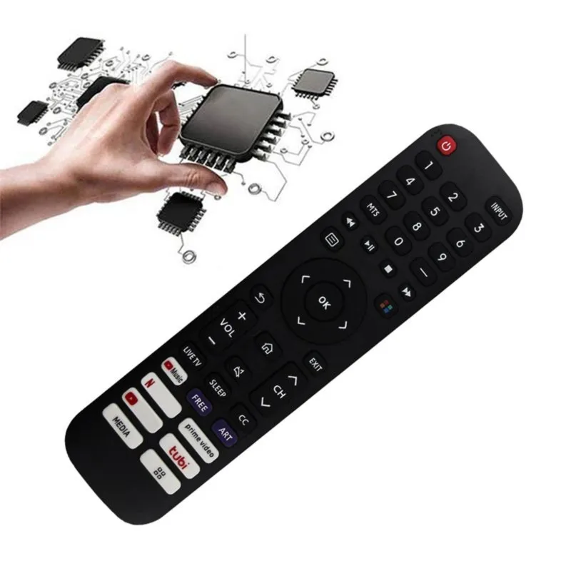 DT98 Infrared Remote Control EN2C30H Replacement for Hisense TV Model EN2C30H Remote Control for Unit