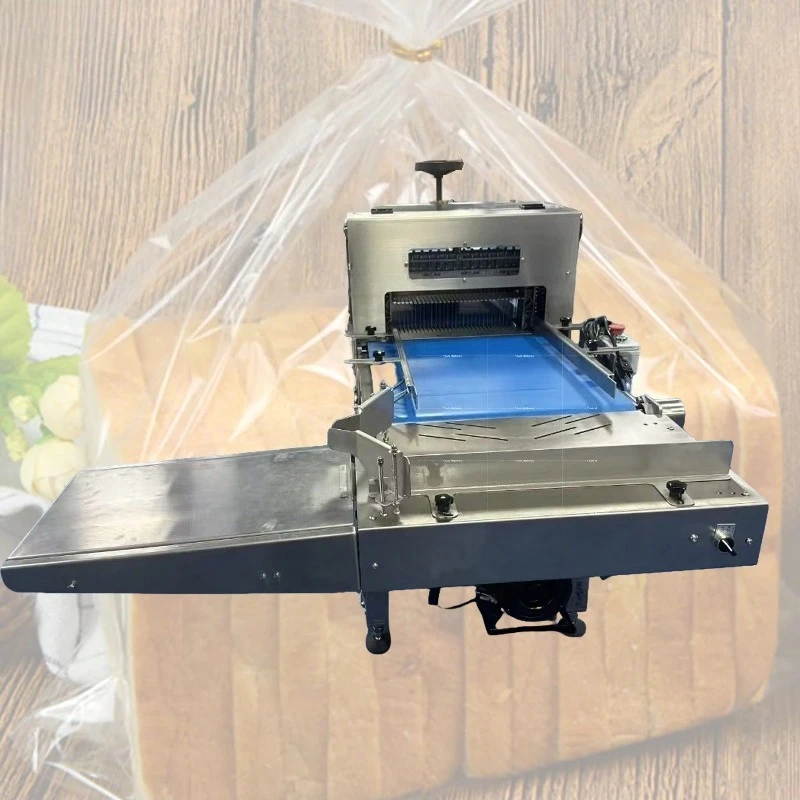 Toast Slicer High Speed Continuous With Bagging Device Stainless Steel For Food Factory FL Custom Wholesale