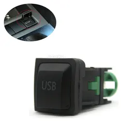 Auto Nieuwe Usb-poort Switch Socket Adapter Met Kabel Voor Vw Golf 6 Navigatie RCD510 RCD310 Golf Gti R MK5 MK6 Jetta 5KD035724