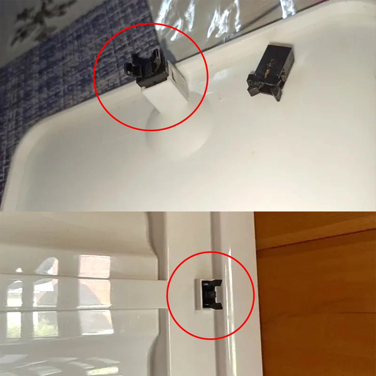 Trash Can Lock Self-Locking Switch Catch Compatible Touch Lid Latch for Great Wall Hover H5 2.4 Petrol 2009-2012 Accessories Car 6