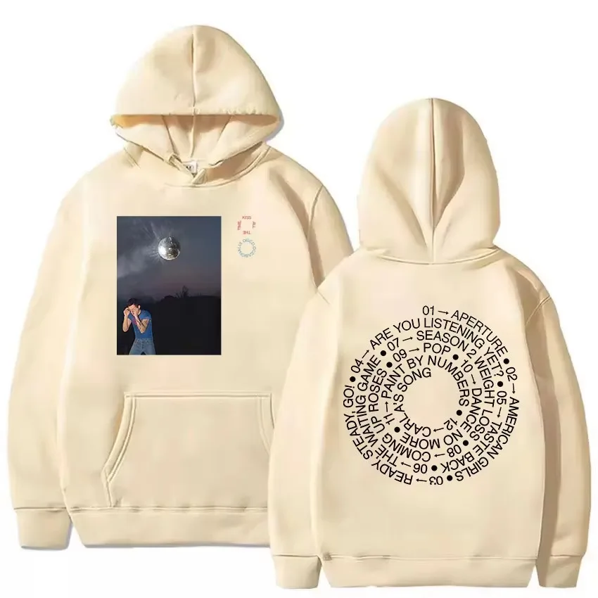 Herbst-Sonderangebot Harry Styles Together Tour 2026 Hoodie Y2K Herren Damen Fleece Mode Pullover Sweatshirt Locker Bequem und Vielseitig – Detail 12