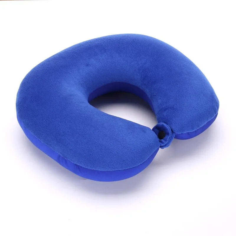 U Shaped Travel Pillow Particles Microbeads Neck Car Plane Pillows Soft Cushion Home Outdoor Textile Stock Home & GardenPillow