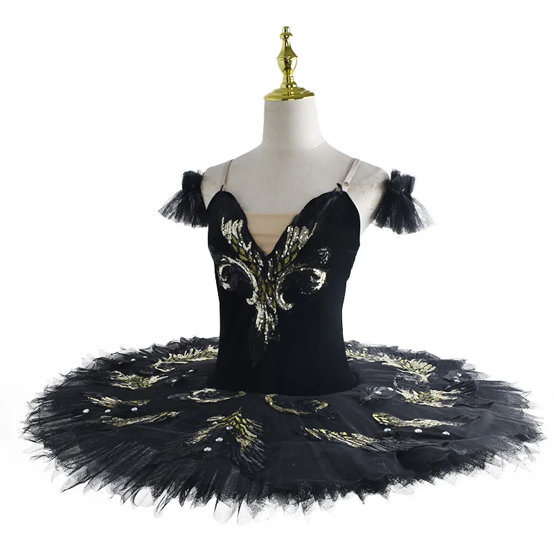 Tutu di balletto professionale Bambino Bambini Ragazze Adulti Pancake Tutu Giselle Paquita Costume da balletto Donna Ballerina Vestito da festa Ragazze