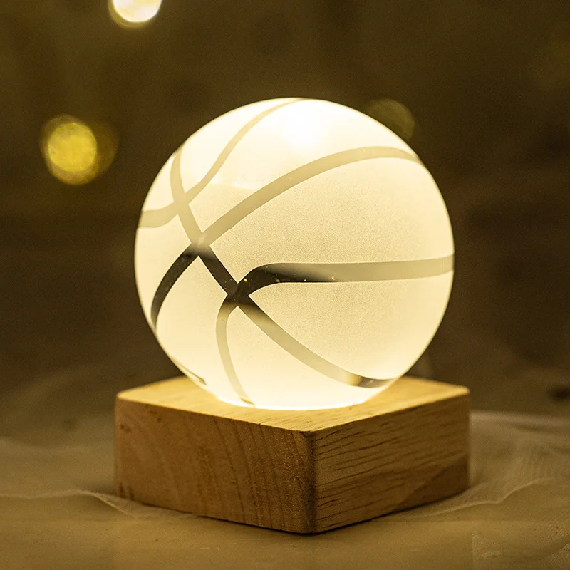 

Glass Basketball K9 Clear Crystal Ball Feng Shui Ball Magic Photography Props Rough Sphere Souviner Gift for Desktop Decoration