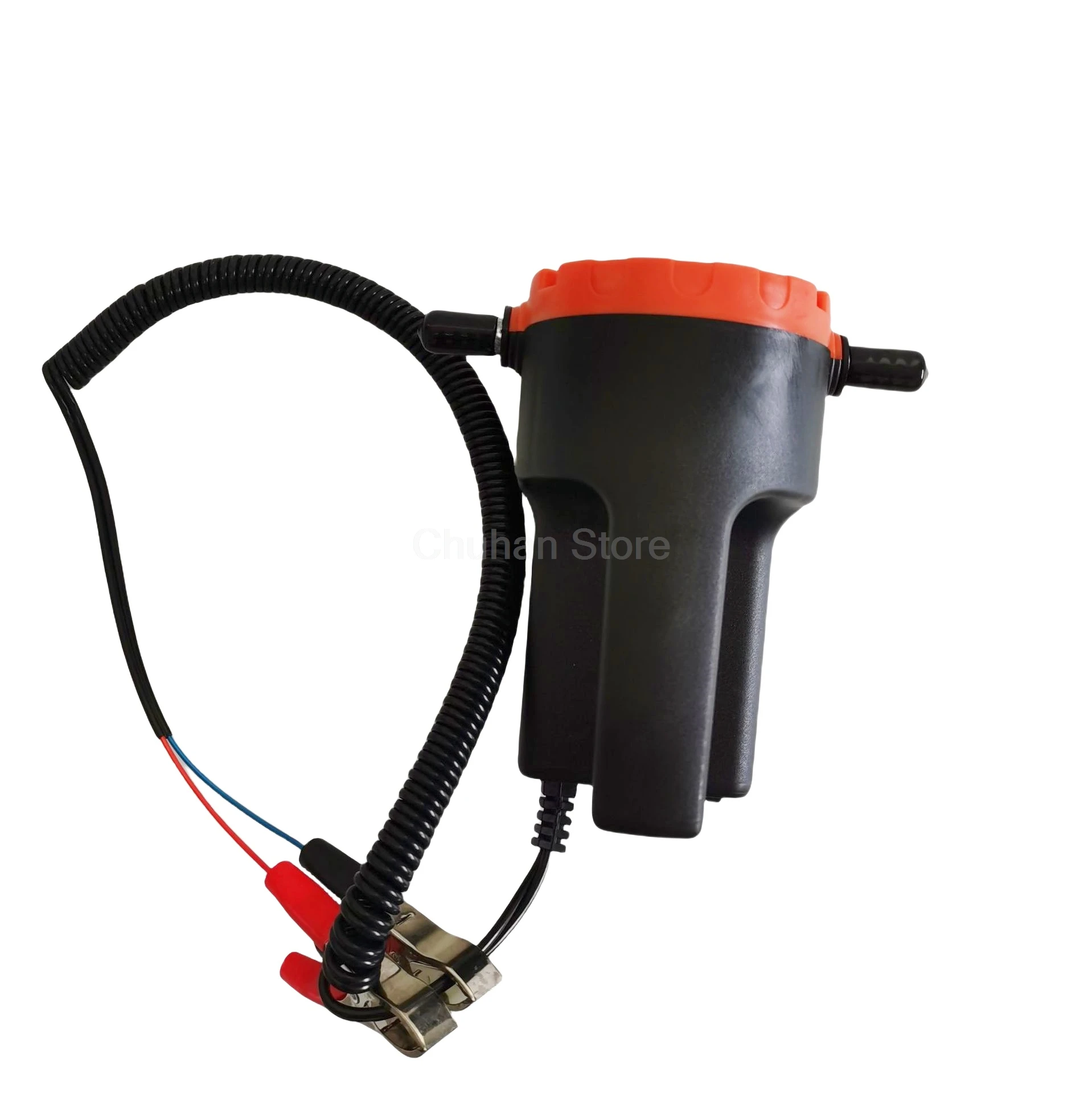 12V 60W Oil Change Pump Extractor Oil/Diesel Fluid Pump Transfer with Tubes Truck Rv Boat ATV pump with outlet /inlet hose