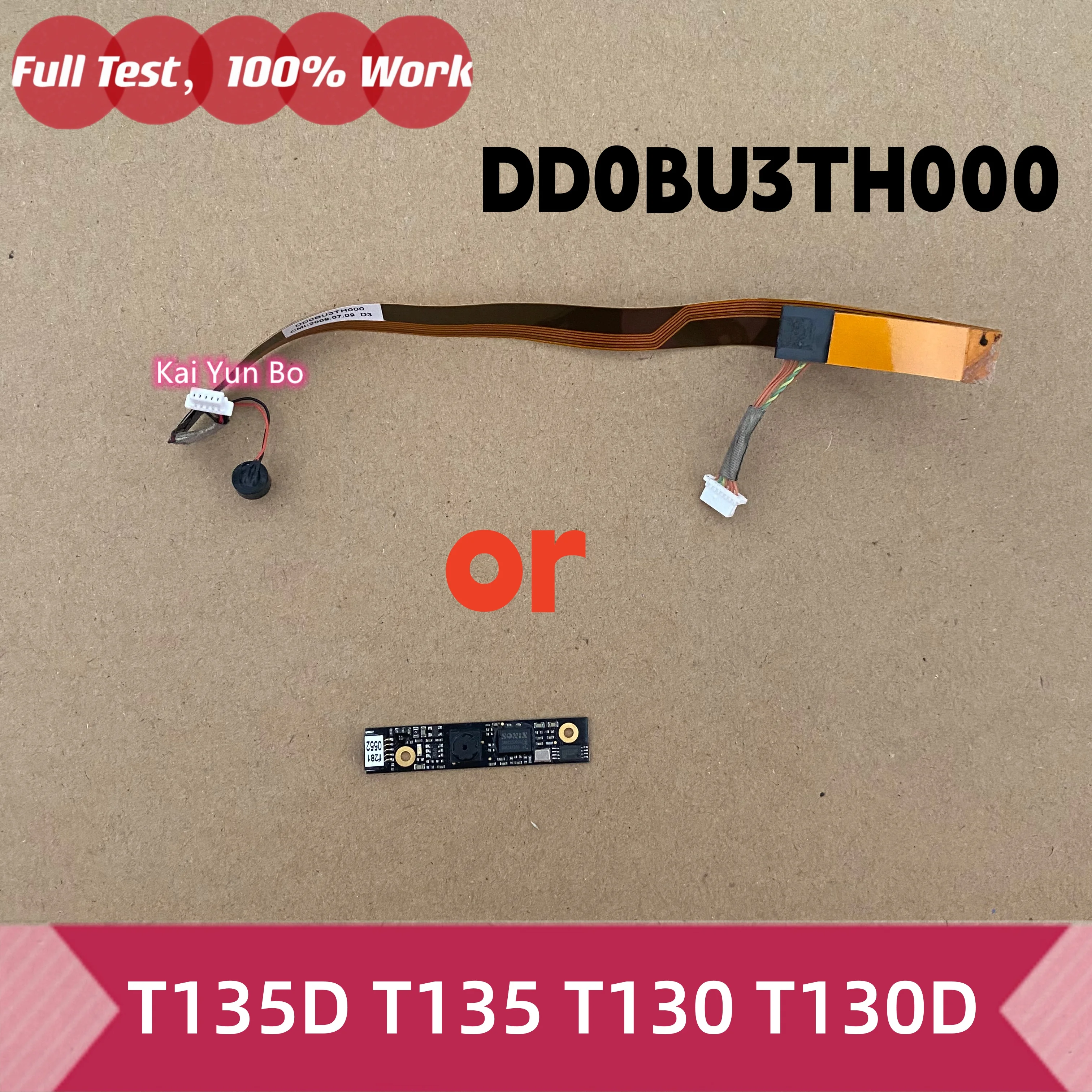 Микрофон, веб-камера, плата или кабель для ноутбуков Toshiba Satellite T135D, T135, T130, T130D (DD0BU3TH000)