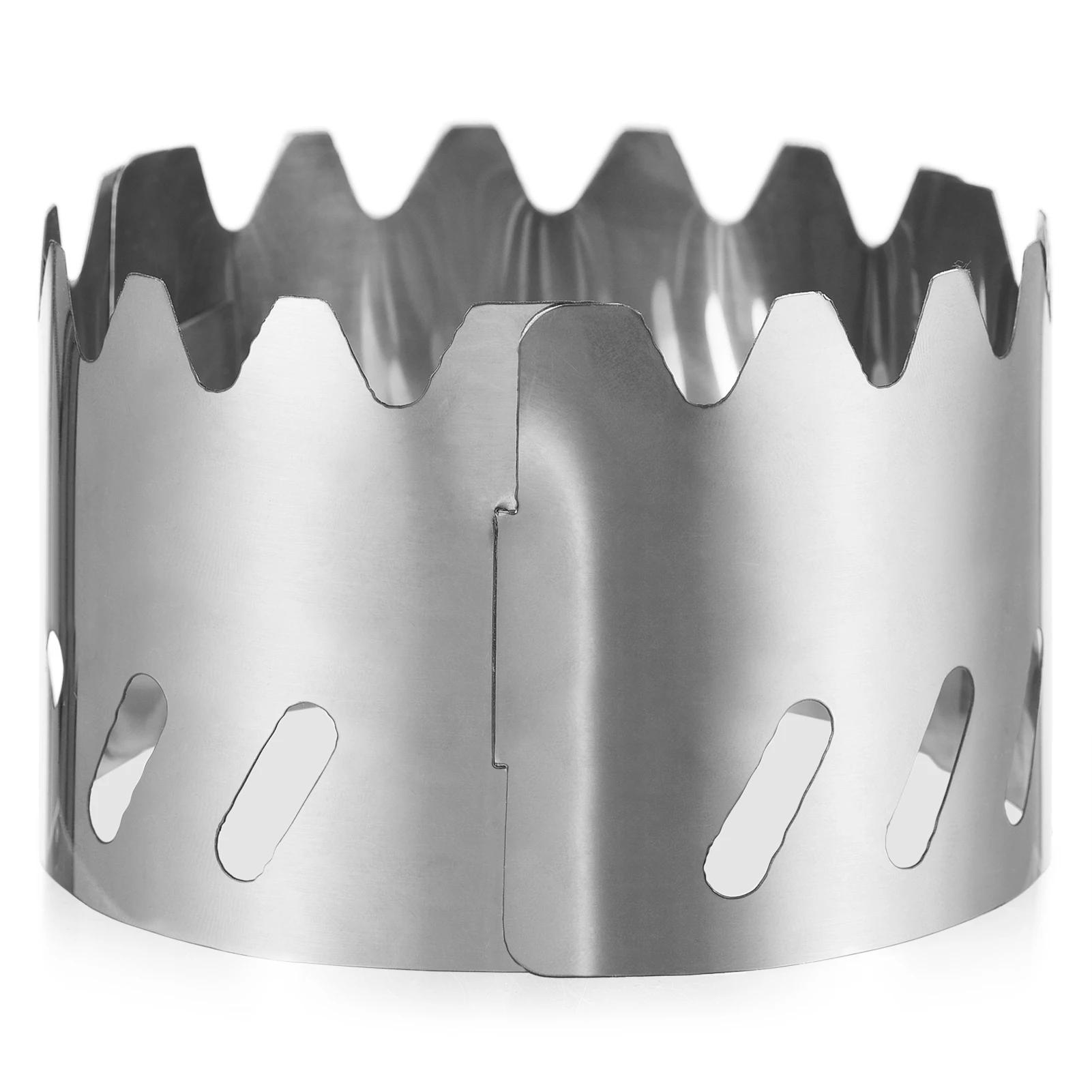 TOMSHOO Tragbarer Mini-Alkoholkocher aus Aluminiumlegierung mit Deckel, Outdoor, Camping, Wandern, Rucksackreisen, Kochherd, Alkoholkocher – Detail 10