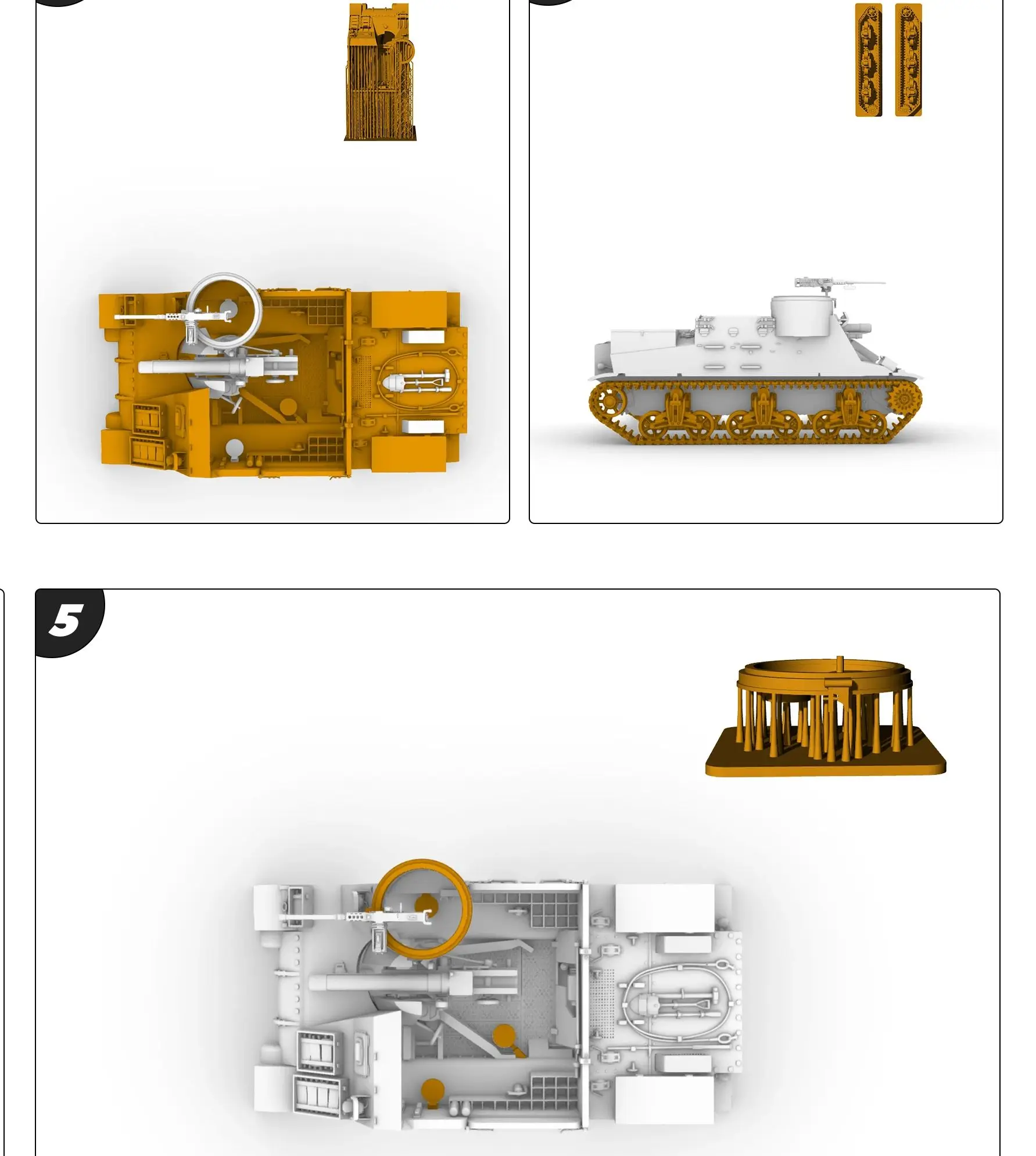 

Самоходный пистолет M7 Priest SSMODEL SS542 1/56 1/72 1/100 15 мм WarGaming 28 мм, комплект военной модели