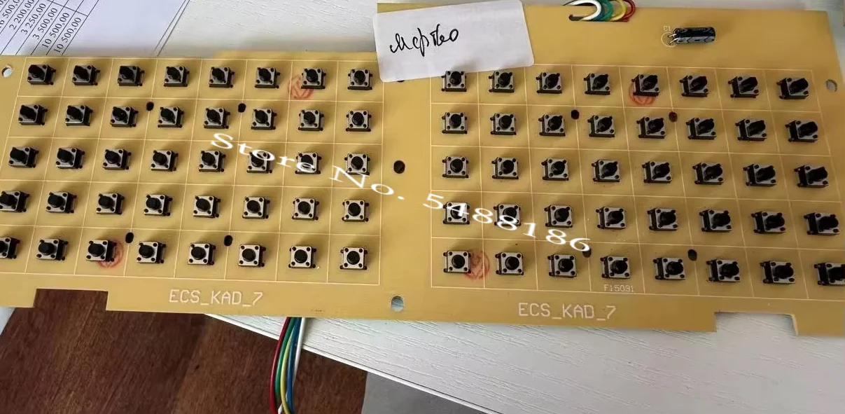 Original Keyboard Internal Circuitry Inner Circuit Keypad for Yousheng TM-A 2015 Label Scale