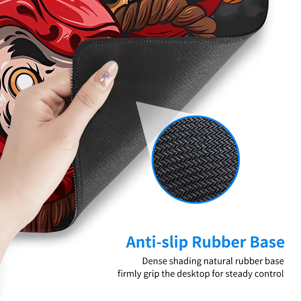 داروما ماوس الوسادة دارما لوحة المفاتيح توسيع منصات الكمبيوتر الألعاب بهلوان عدم الانزلاق ألعاب الملحقات XXL الفن مكتب الحصير السجاد الياباني