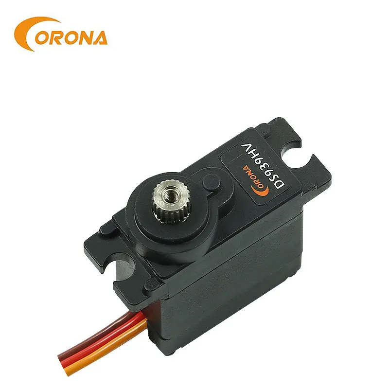 4PCS CORONA DS939HV DS 939 HV 7,2V 2,8kg 0,12s 12,5g G Digitaler Mini-Servo mit Metallgetriebe für Hobby-Robotik RC-Auto Flugzeug – Detail 3