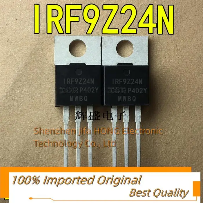 10PCS/Lot   IRFZ24N IRF9Z24N IRFZ24 F9Z24 TO-220 55V 17A MOSFET N-Channel Best QualityReally Stock Original