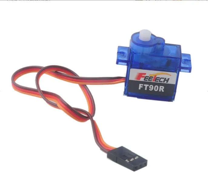 100 Set Feetech FT90R-C002 3V Micro Digital Servo Wheel 360 Gradi per MicroBit FAI DA TE RC Auto Robot STEAM Education Micro Servi
