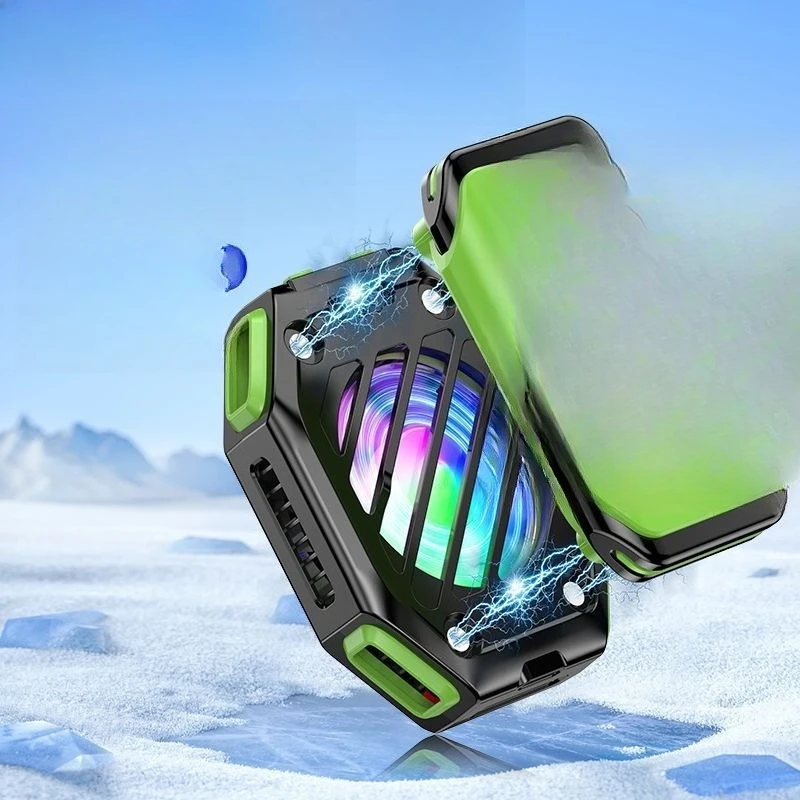 

E-sports ice-sealed refrigeration semiconductor magnetic heat sink digital display 7-speed adjustment cooling artifact