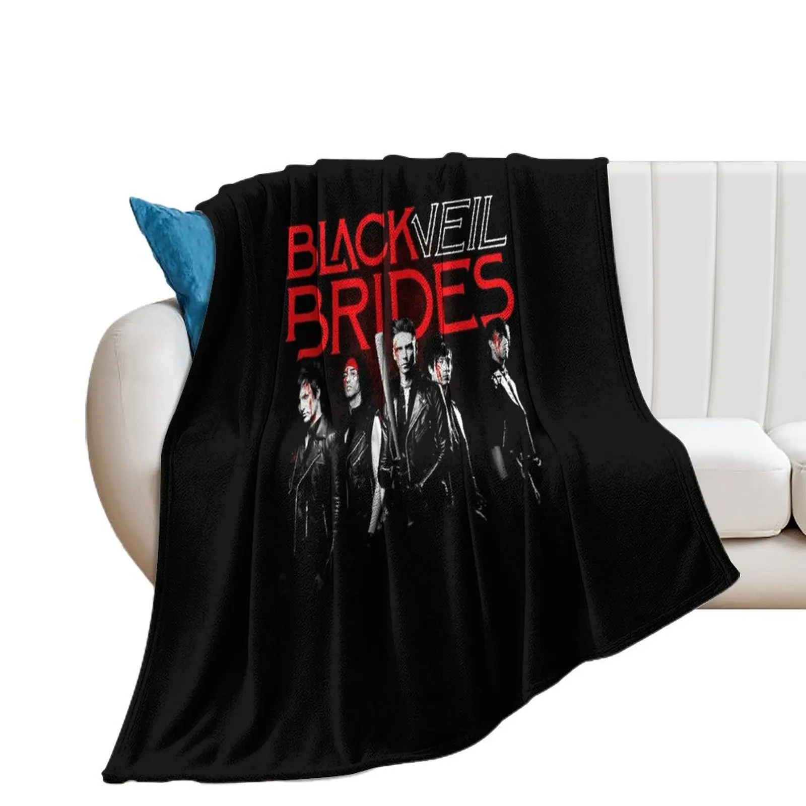 bvb black veil brides Throw Blanket Warm for babies Blankets