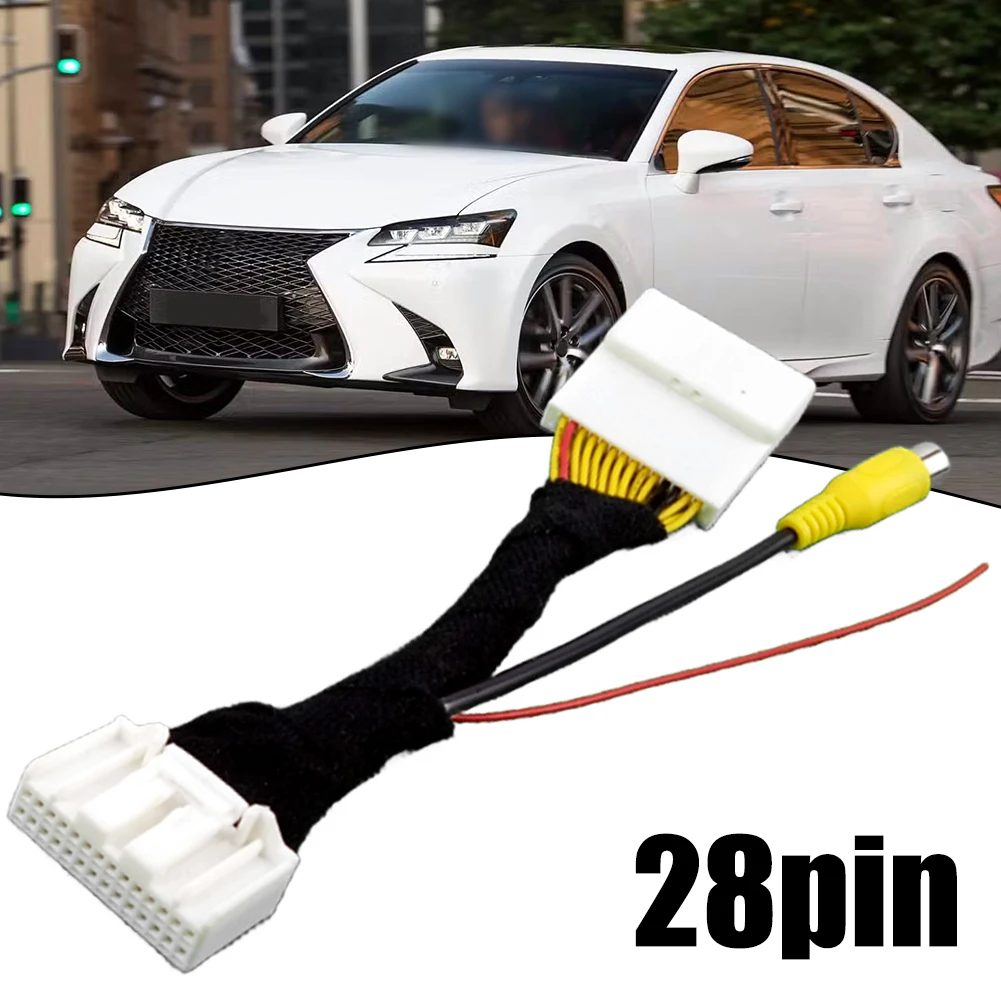 1×Reversing Camera Connection Cable Camera Power Supply Line For Toyota For Lexus Direct Installation Car Accessories