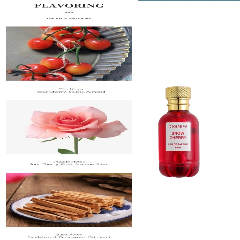 Lost cereja perfume feminino floral woody eau de toilette fragrância duradoura sakura spray corporal nicho acessível venda quente fragrância