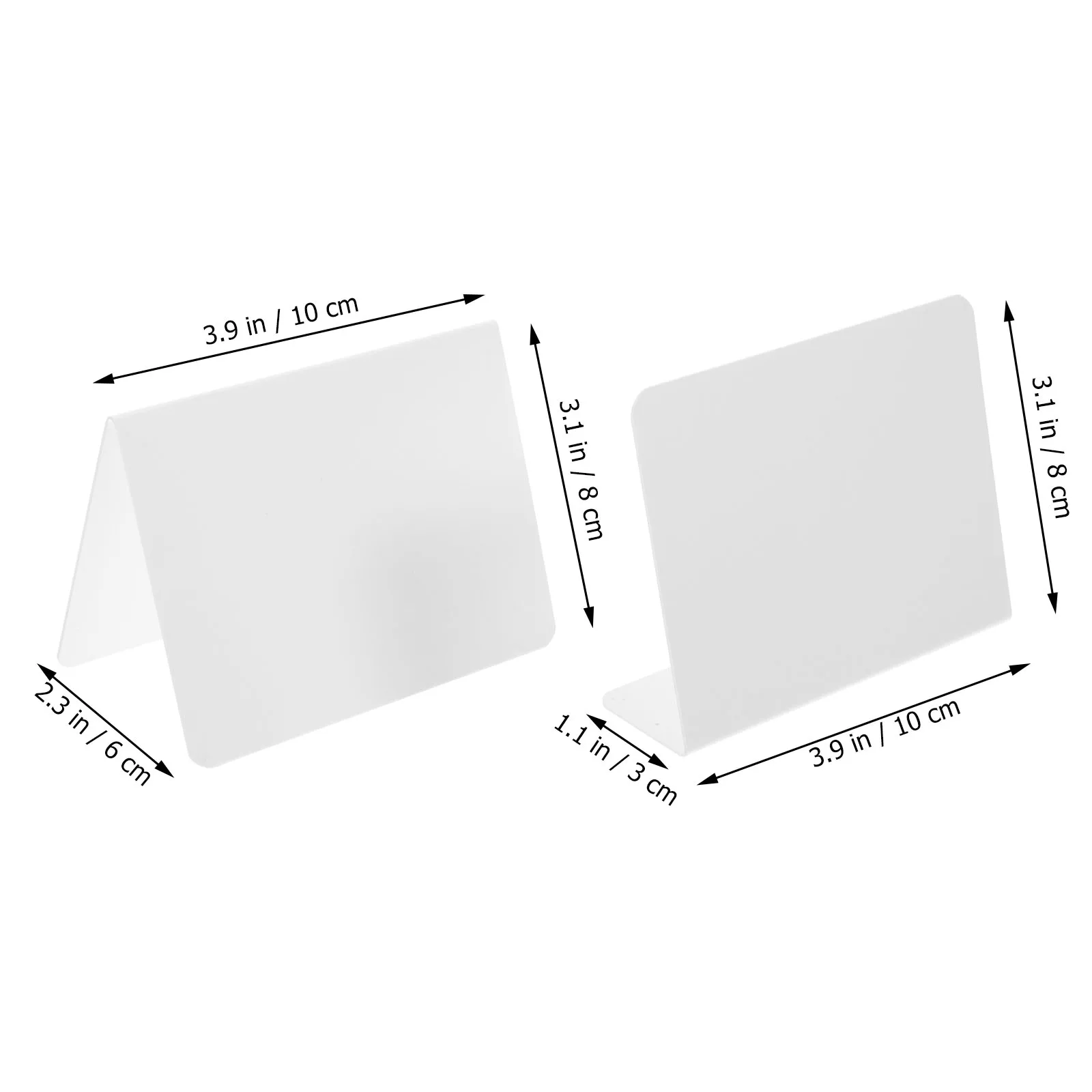 

10pcs Table Number Sign Acrylic Board V-Shaped L-Shaped Wedding Decor DIY Signs Stand Base Display Table Number Gold Desk Name