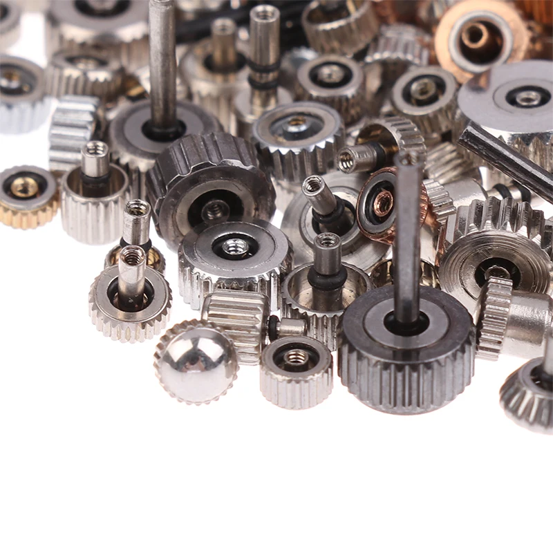 50/100Pcs Handmade Machinery Watch Accessories Disassembly Parts Disassembly Heads DIY Watch Repair Tools Mixed Sent At Random