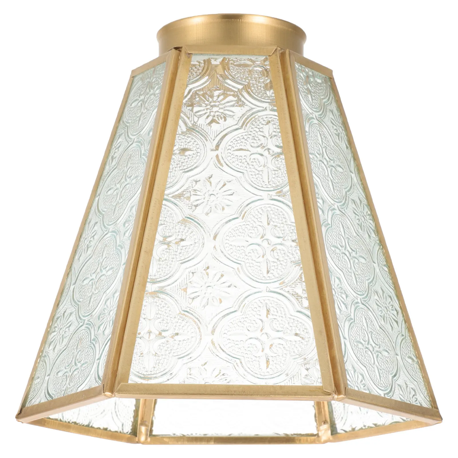 Premium Thickened Clear Glass Pendant Light Shade for Hanging Lamp Wall Sconce Chandelier Ceiling Fixture Lampshade Replacement
