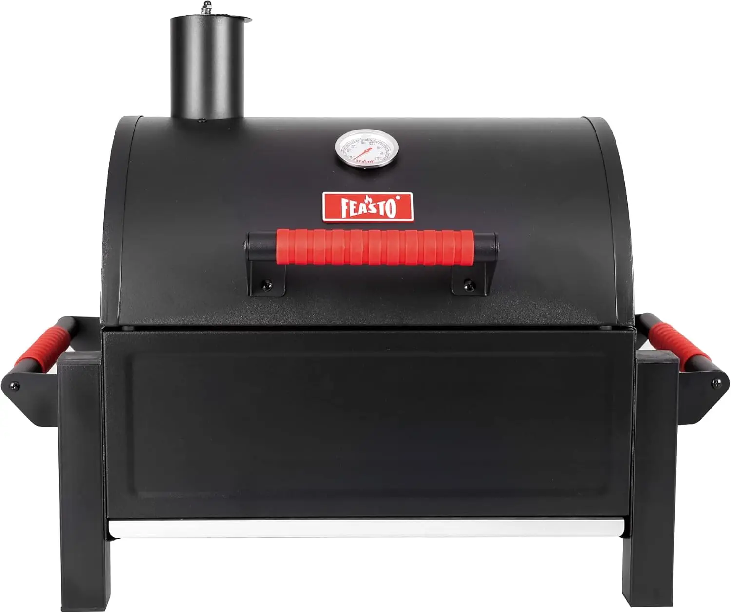 

Portable Charcoal BBQ Grills with Cast Iron Grates, Tabletop Charcoal Grills with 354 Sq. In Cooking Area
