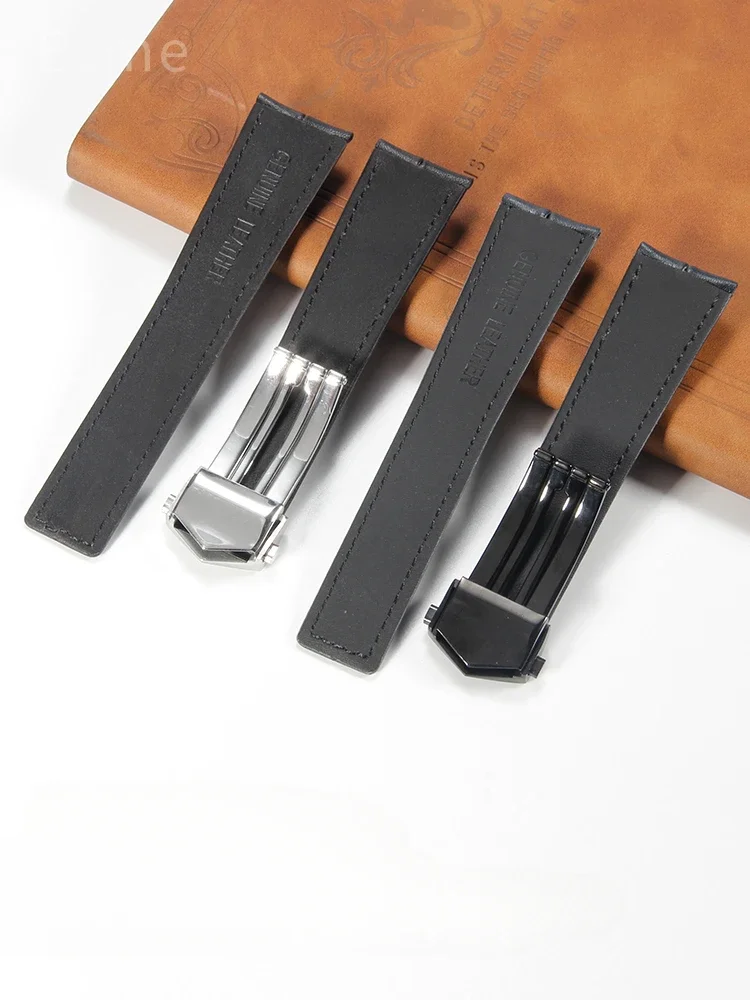 Per Tag Heuer pelle bovina Monaco Heritage 6 cinturino per orologio da lavoro in vera pelle da uomo Calila Porsche Edition comodo cinturino