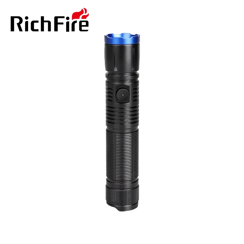 USB 충전식 알루미늄 본체 백색 레이저 손전등 백색광