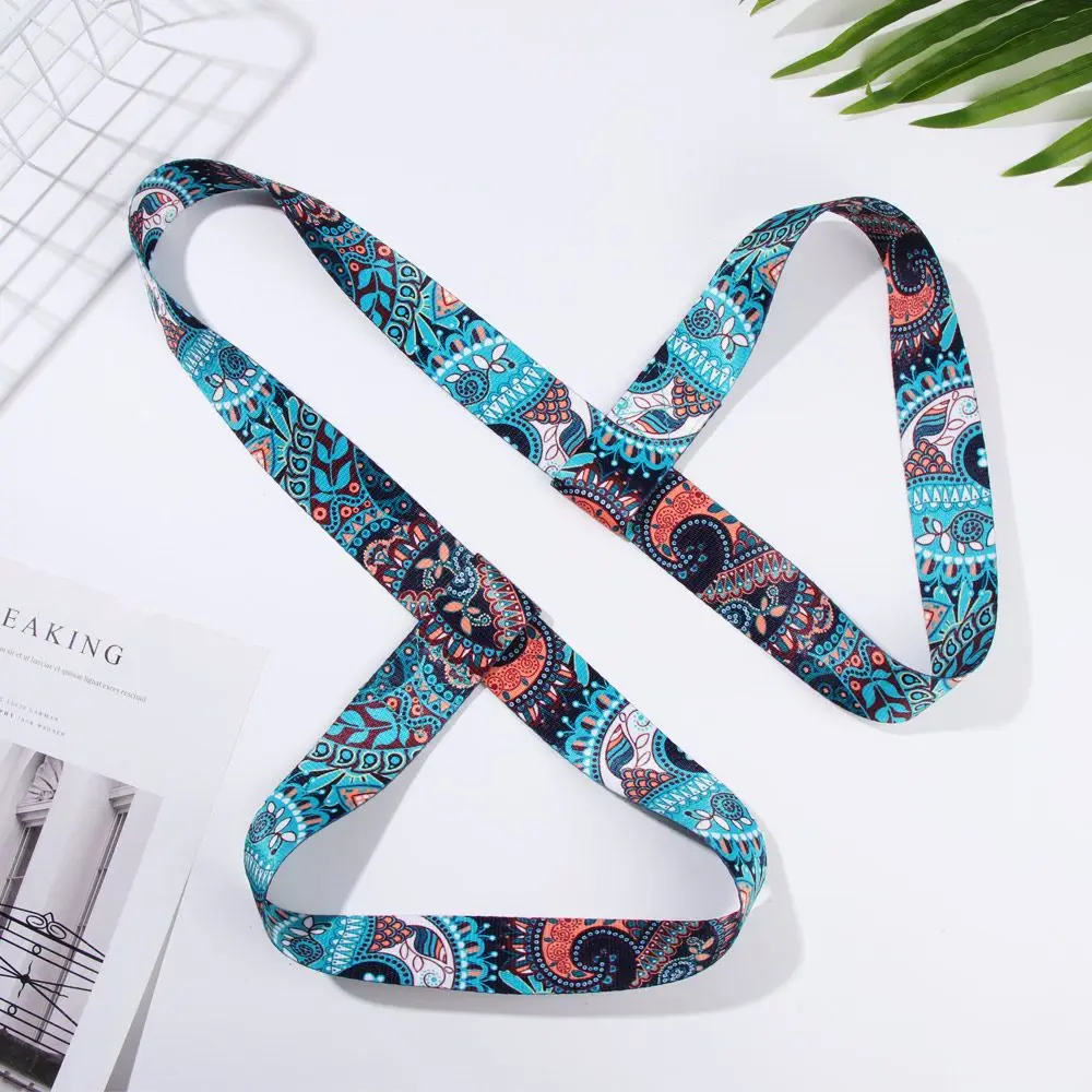 Multicolor Sports Accessories Fitness Exercise Stretch Carry Straps Yoga Belt Sport Sling Shoulder Yoga Mat Strap Belts