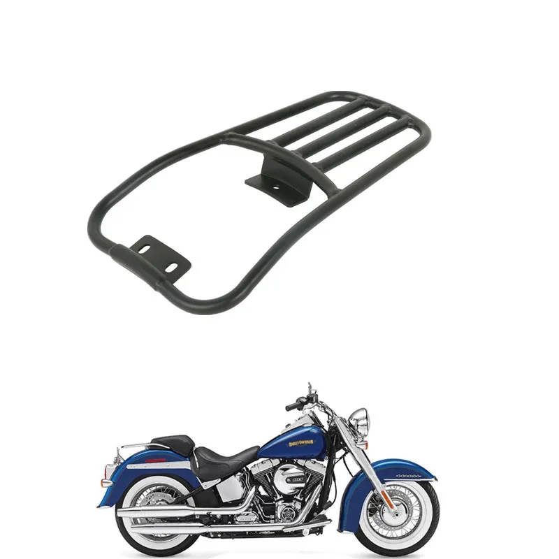 

Задняя багажная стойка для Harley Softail Deluxe FLSTN 2005-2017 аксессуары для мотоциклов