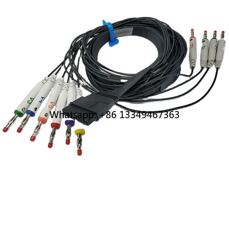 

wholesale Compatible Schiller Holter 10 Leads Cable Holter Recorder Medical Cable in stock