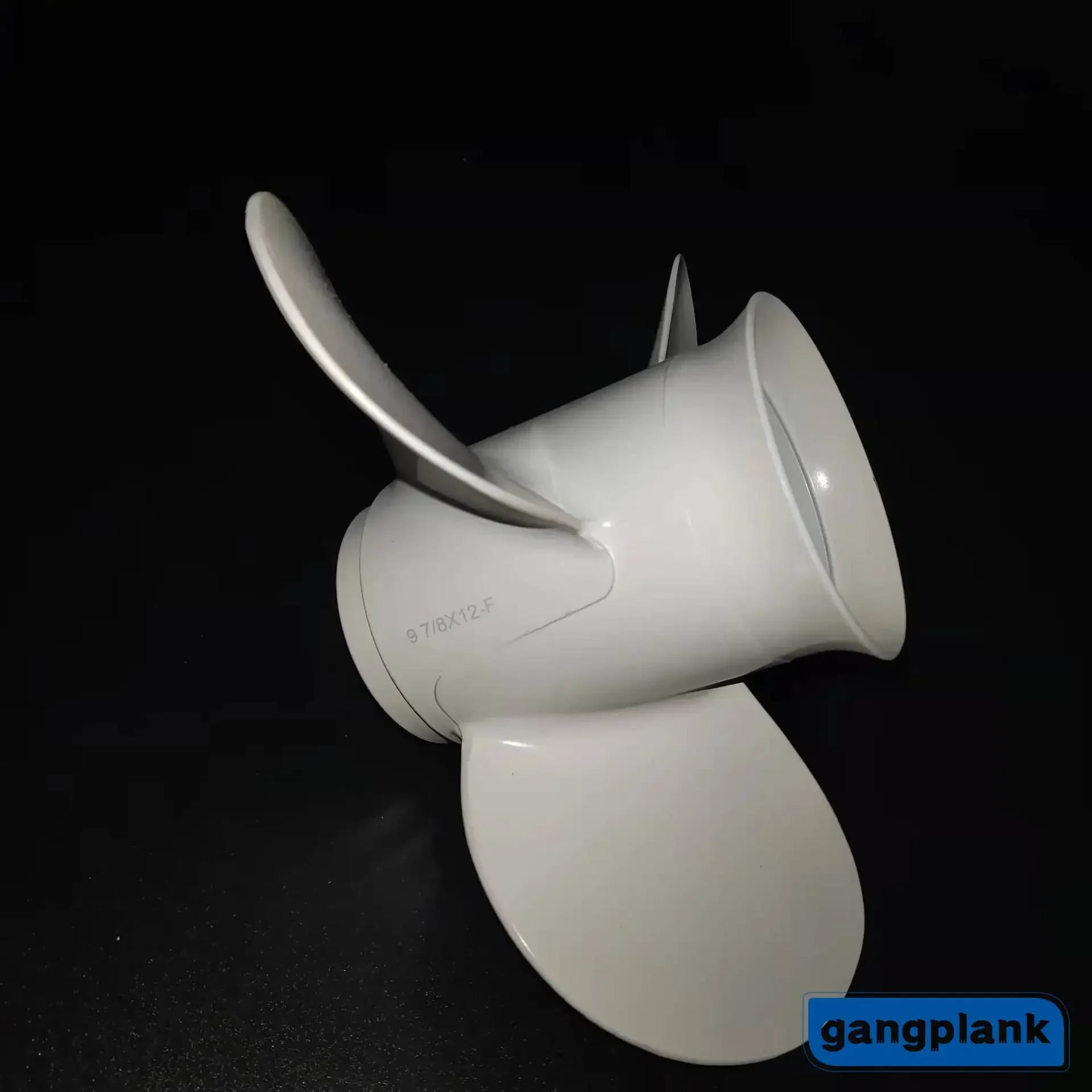 Outboard Motor Propeller for Yamaha 4-Stroke 60HP for Parsun Hangkai Hidia Hyfong Hadisi 11 3/8X12-G 40HP 48HP 12 Inch 13 Teeth