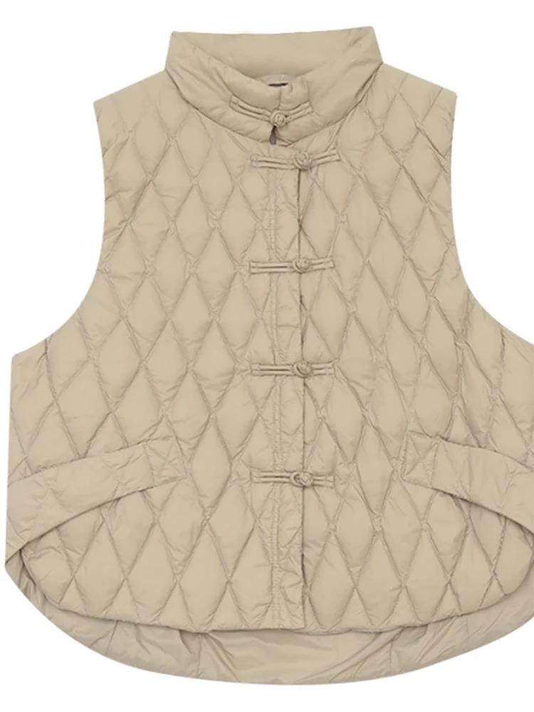 Bottone singolo in cotone da donna allentato con bottoni vintage, gilet di marca Sle Duling, versione coreana, adatto ai pendolari