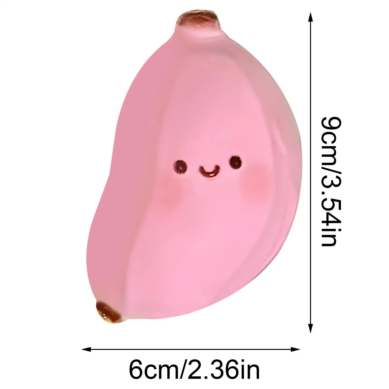 Squeeze Toys For Kids Soft Banana Sensory Fidget Ball Realistic Fruit Relaxing Ball For Toddler Kids Teens Adults Students