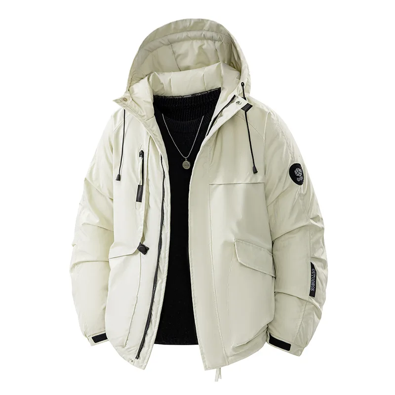 Inteligentna odzież grzewcza z grafenem, ładowana na zewnątrz, ocieplana bawełną, modna odzież bawełniana dla mężczyzn i kobiet, luźna kurtka codzienna.