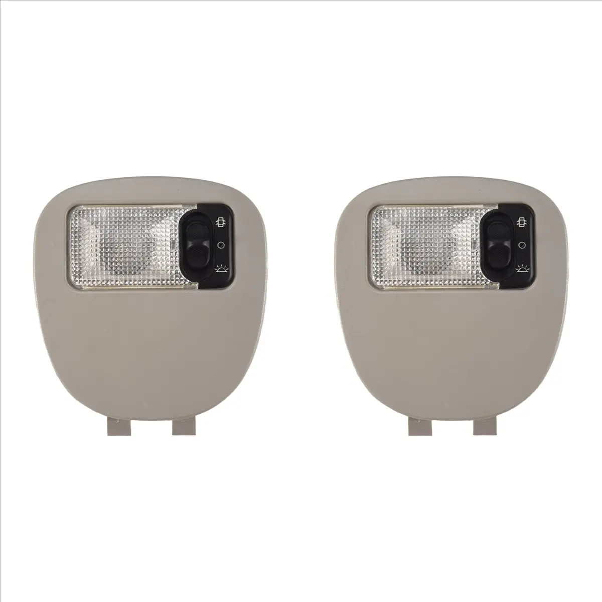 bigger 2X for Peugeot 206CC 207 Citroen C2 Interior Ceiling Light Car Reading Light Bracket Guard Plate 8146G2 6362P3