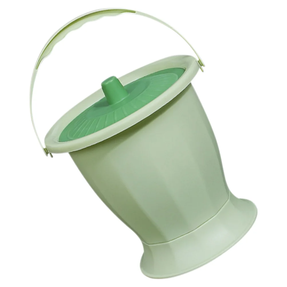 

Portable Urinal Chamber Pot With Lid Plastic Bedpan For Elderly Adults Reusable Night Use Urine Bucket For Home Hospital Travel