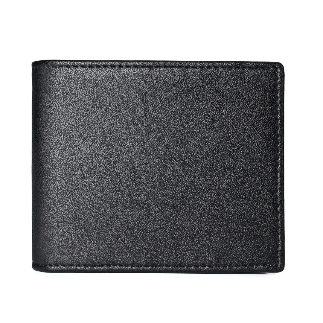 Short Leather Wallet Wholesale Top Layer Cowhide Card Bag Folding Money Clip Multicolor Wholesale Men's Wallet