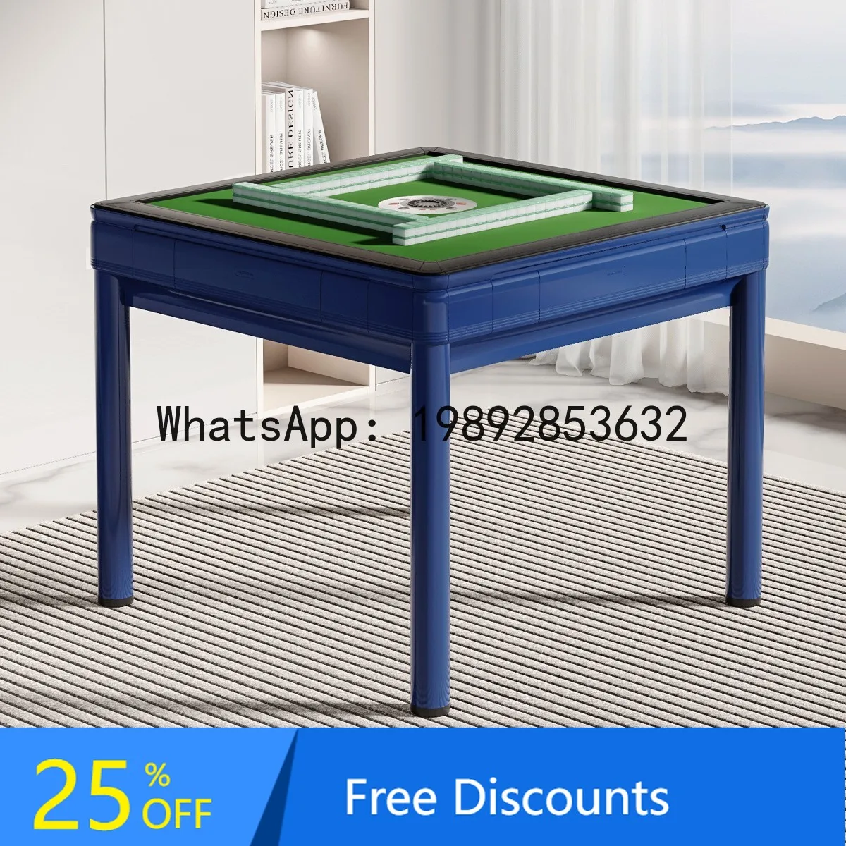 

YFY Automatic Machine for Home Use, Four-Player Table, Dual-Use Dining Table, Machine, Roller Coaster Style Square Table