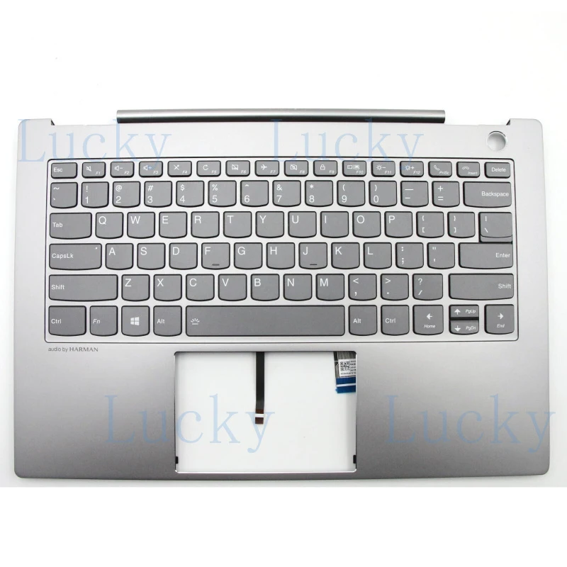 

f New Palmrest Upper Case w/US Backlit KB FP For Thinkbook 14s-IWL 20RM 5CB0U43080