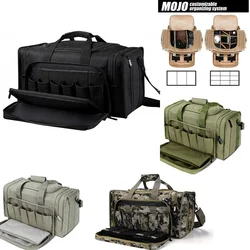 SoarOwl-bolsa deportiva de gran capacidad para acampar, bolso de viaje, bolso de hombro, multifuncional, pesca, industria pesada, cremallera de Metal