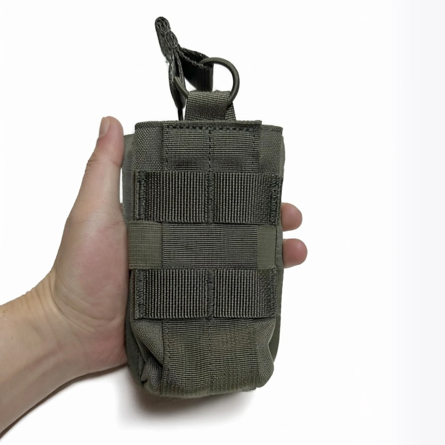M4 Doppel- & Dreifach-Magazintaschen, Mehrzwecktasche, Schnellzugriff, 500D Nylon, Ranger-Grün – Detail 20