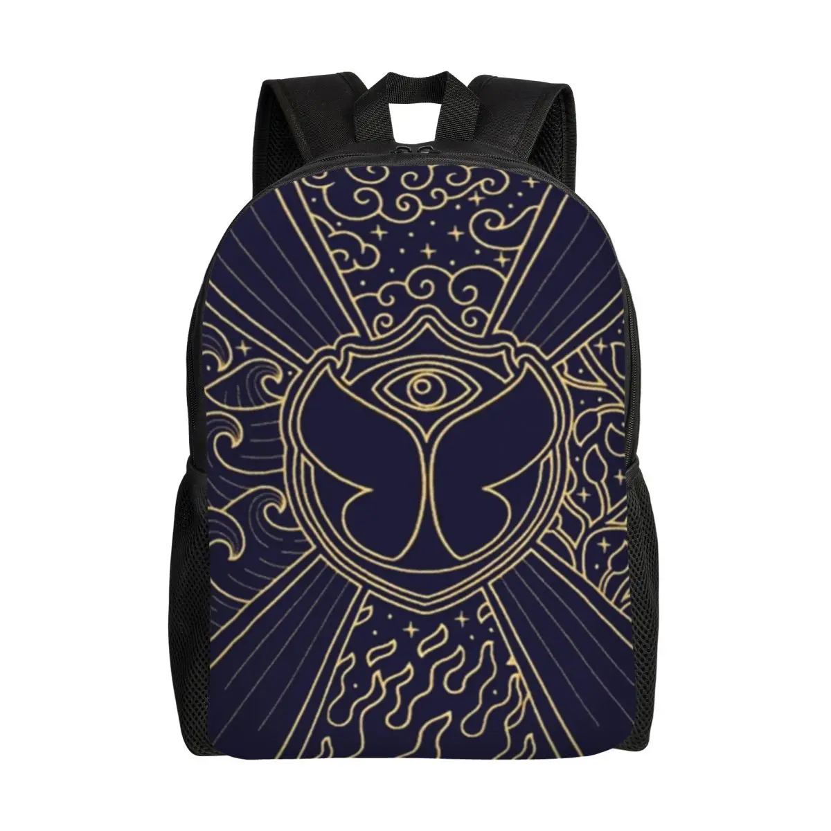 حقائب ظهر مخصصة مطبوعة ثلاثية الأبعاد من Tomorrowland للفتيات والأولاد حقائب سفر مدرسية جامعية للنساء والرجال حقيبة كتب تناسب كمبيوتر محمول مقاس 15 بوصة #1