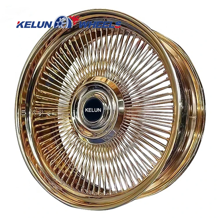 KELUN Custom spoke wheel 22/24/26/28 inch for cars modification wire wheel