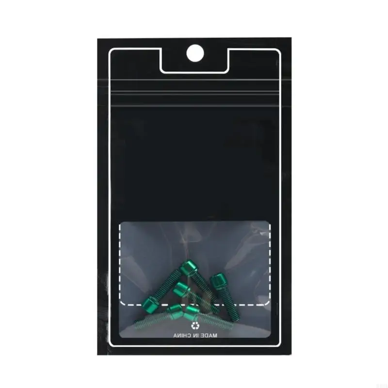 

Премиум-велосипедные ручные винты с вакуумным покрытием PVD, гладкие, без заусенцев