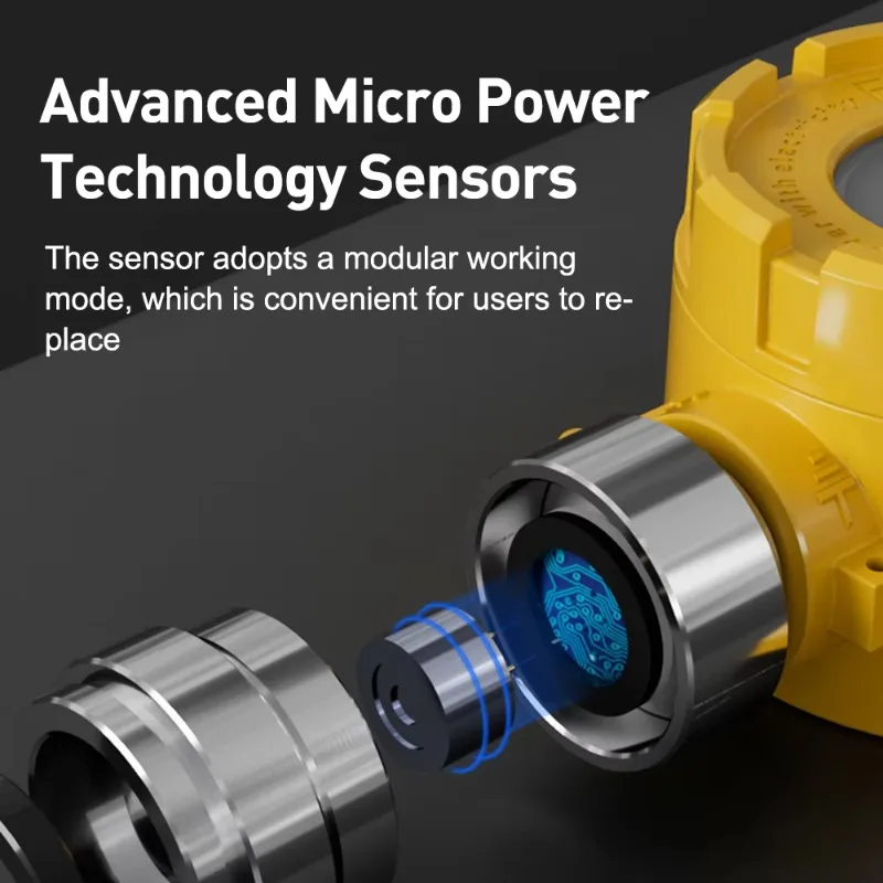 24 Hours Real Time Monitoring Fixed Explosion-proof Combustible Gas Lpg Fixed Gas Detector