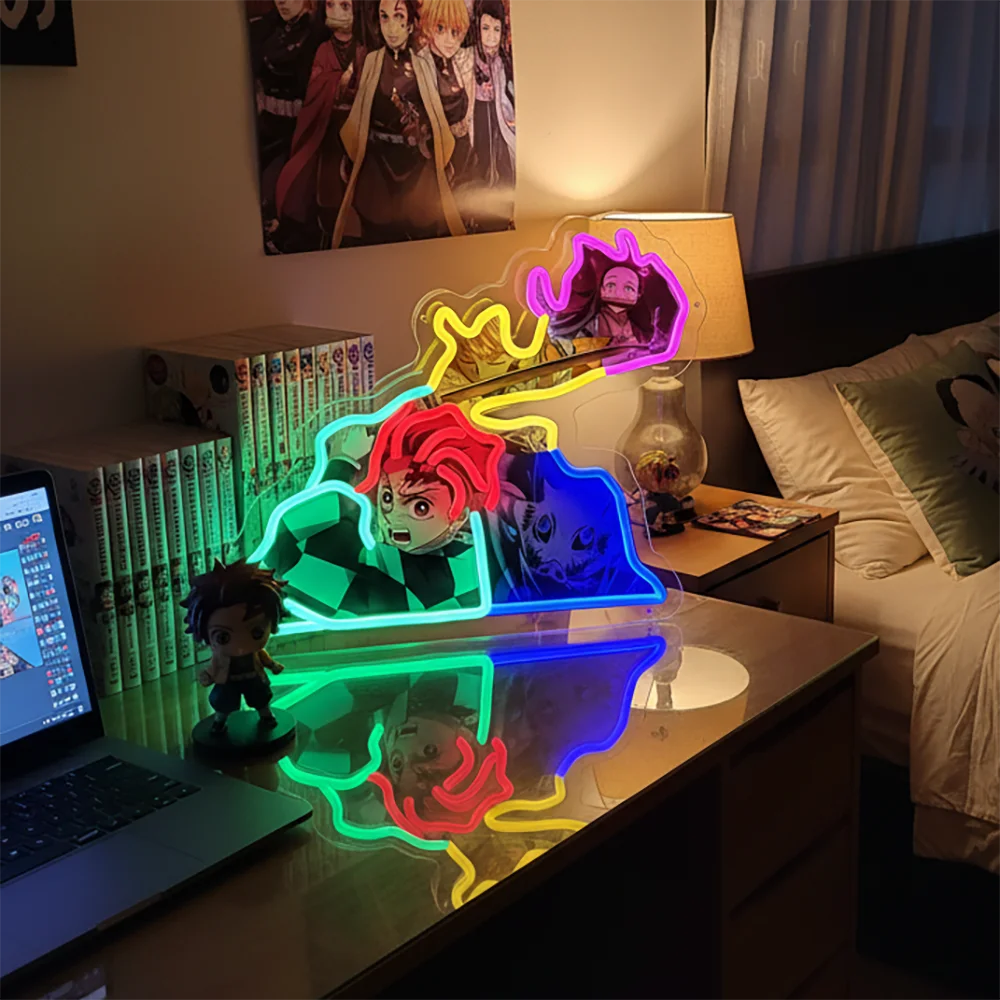 custom-acrylic-neon-led-light-demon-slayer-animes-artwork-for-home-festival-decor-party-bar-hotel-salon-business-shopetc