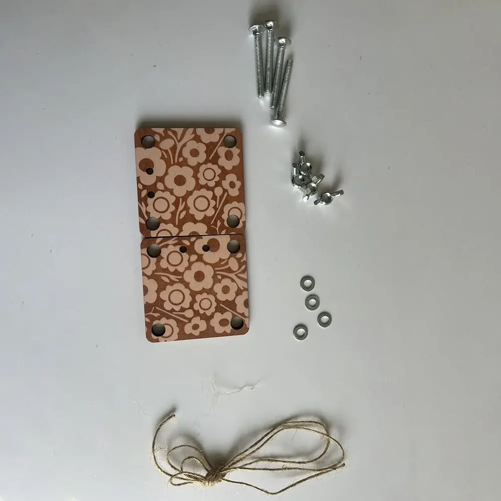 Wooden Pocket Flower Press DIY Creative Specimen Embossing Device Multi-style Mini Plant Specimen Press