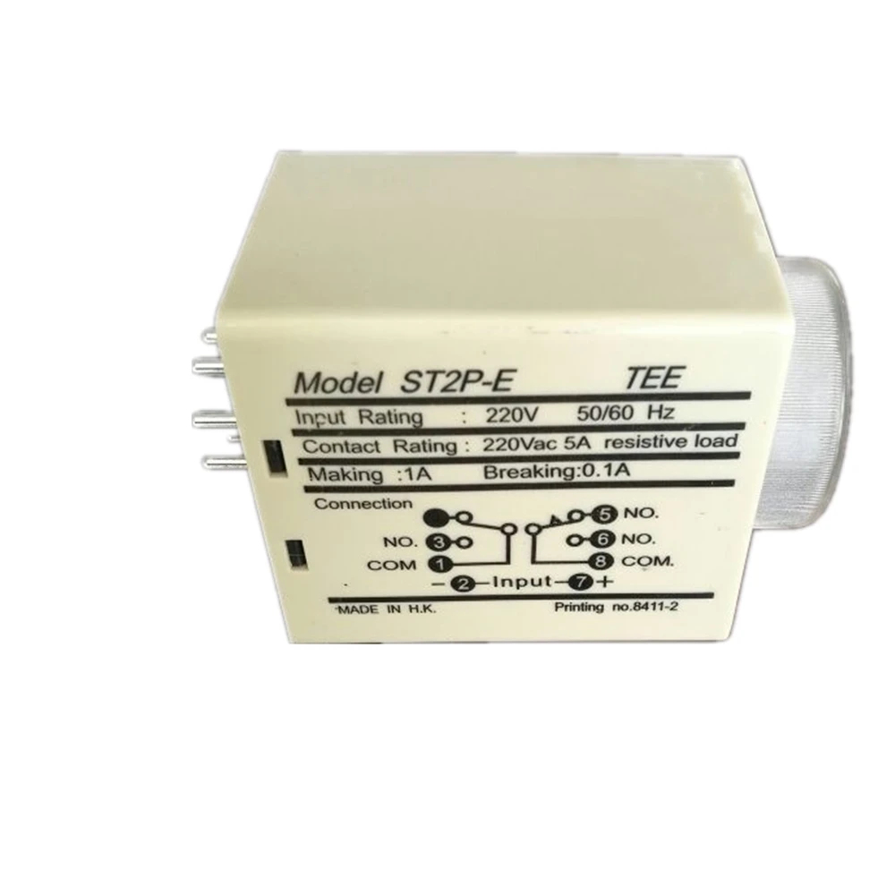 220V/3S Second ST2P-E Time Relay Electric Timer Relay Price Adjustable