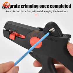 Professional Electrician Wire Tool Cable Wire Stripper Cutter Crimper Automatic Crimping Stripping Plier